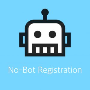No-Bot Registration by Arnan de Gans