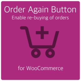 Order Again Button for WooCommerce